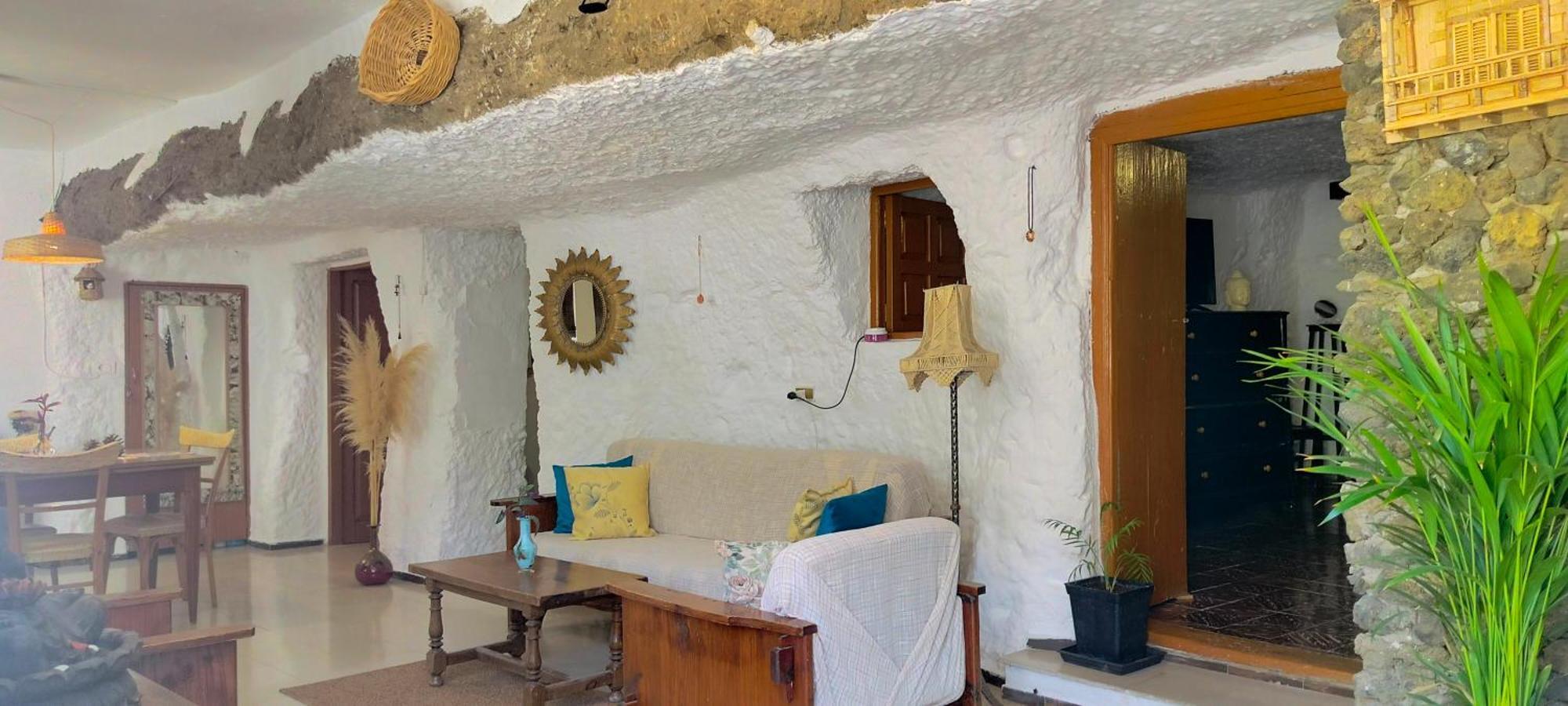 Casa Cueva Rural Trebola, Artenara Хункалильо Экстерьер фото
